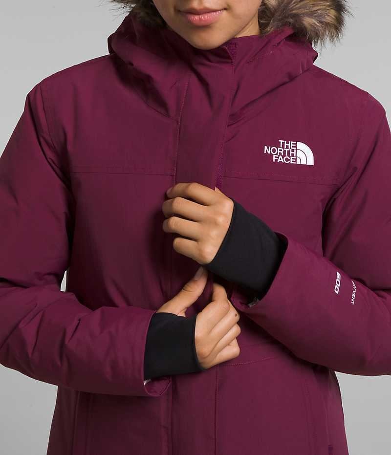 Burgundy Girls'' The North Face Arctic Coat | IRELAND KQVZ