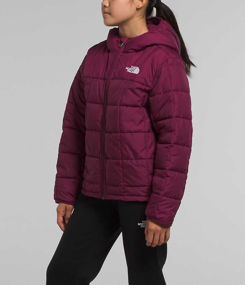 Burgundy Girls'' The North Face Lhotse Puffer Jacket | IRELAND JRYQ