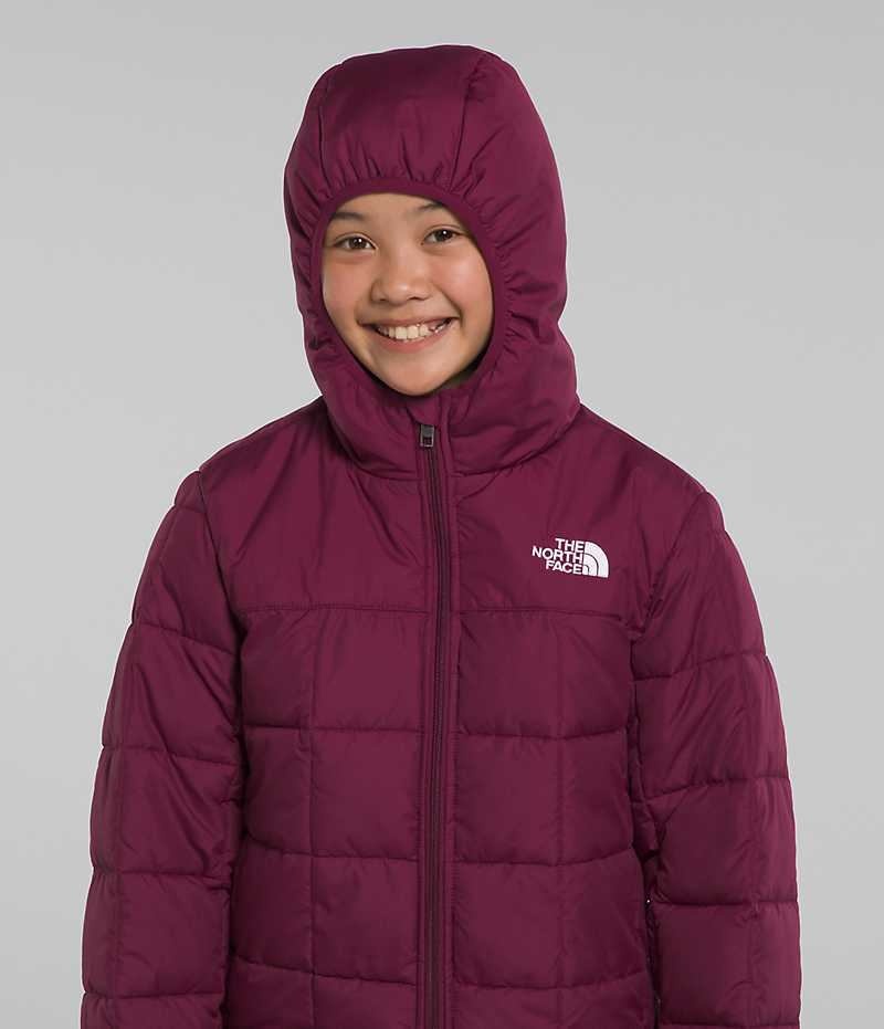 Burgundy Girls'' The North Face Lhotse Puffer Jacket | IRELAND JRYQ