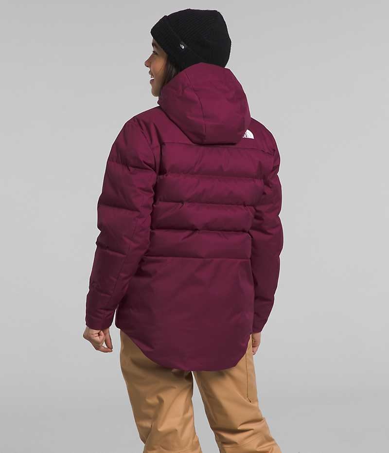 Burgundy Girls'' The North Face Pallie Puffer Jacket | IRELAND QUPA