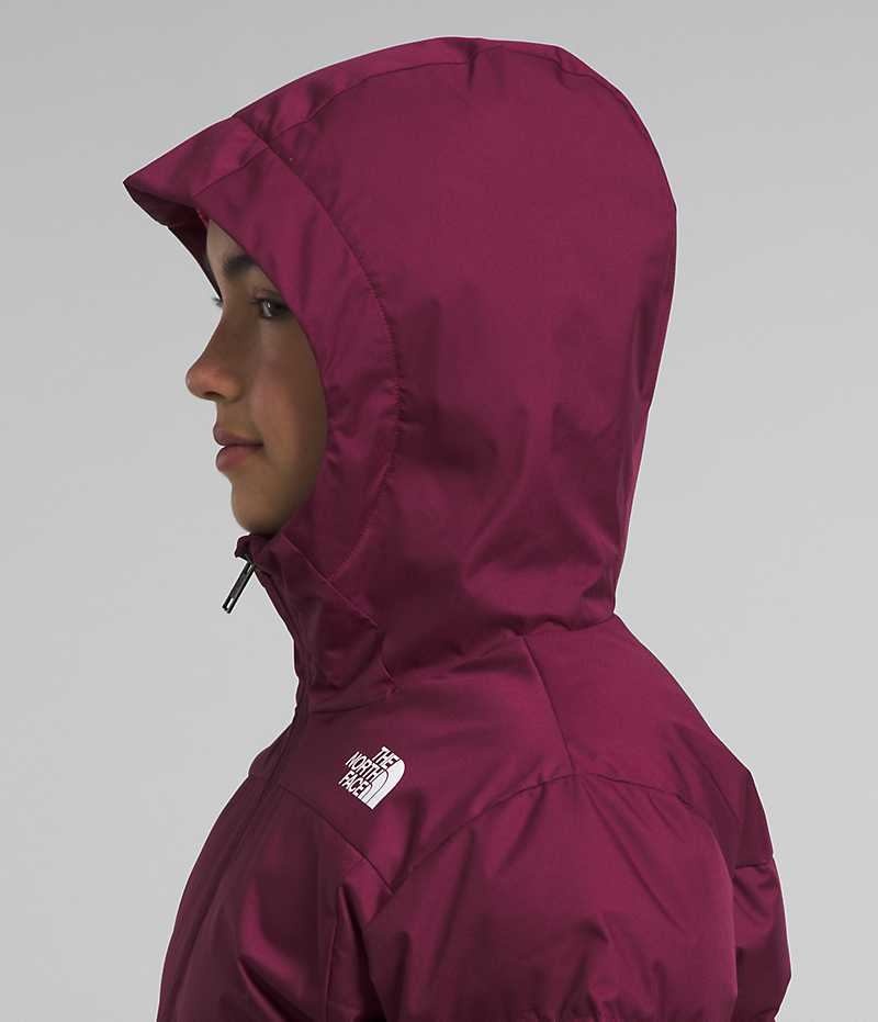 Burgundy Girls'' The North Face Pallie Puffer Jacket | IRELAND QUPA