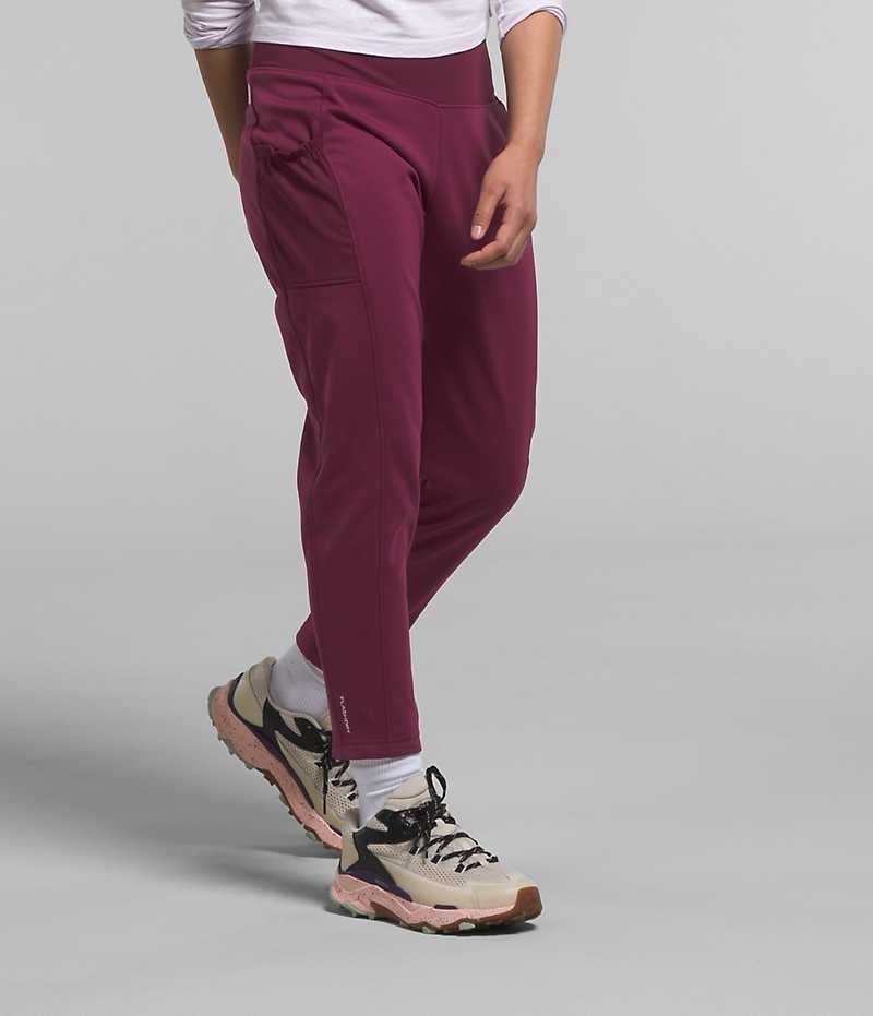 Burgundy Girls'' The North Face Winter Warm Pants | IRELAND EQDU