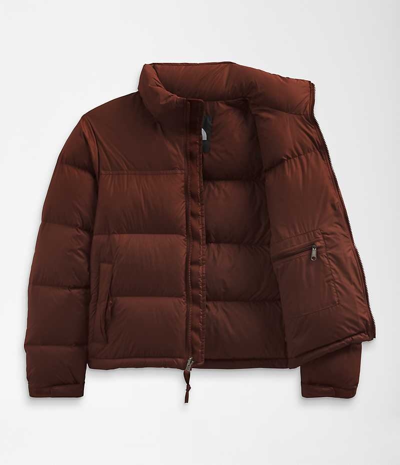 Burgundy Women's The North Face 1996 Retro Nuptse Puffer Jacket | IRELAND ACBD