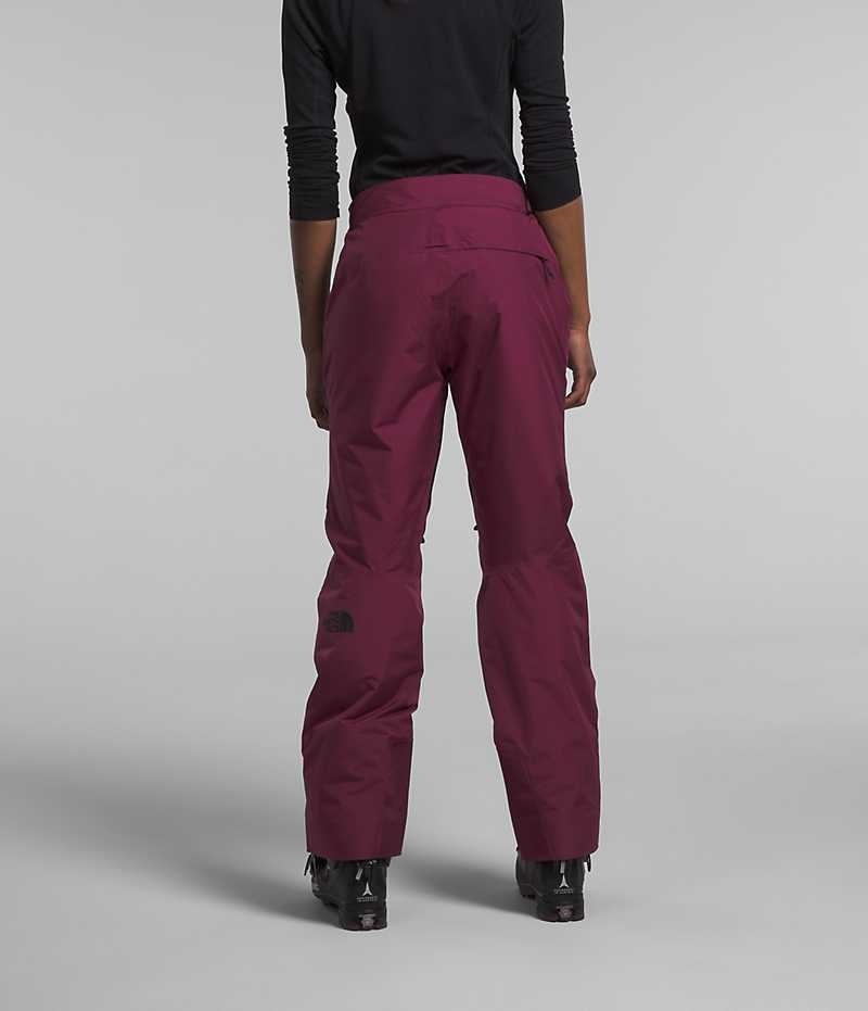 Burgundy Women's The North Face Dawnstrike GTX Insulated Pants | IRELAND SCQE