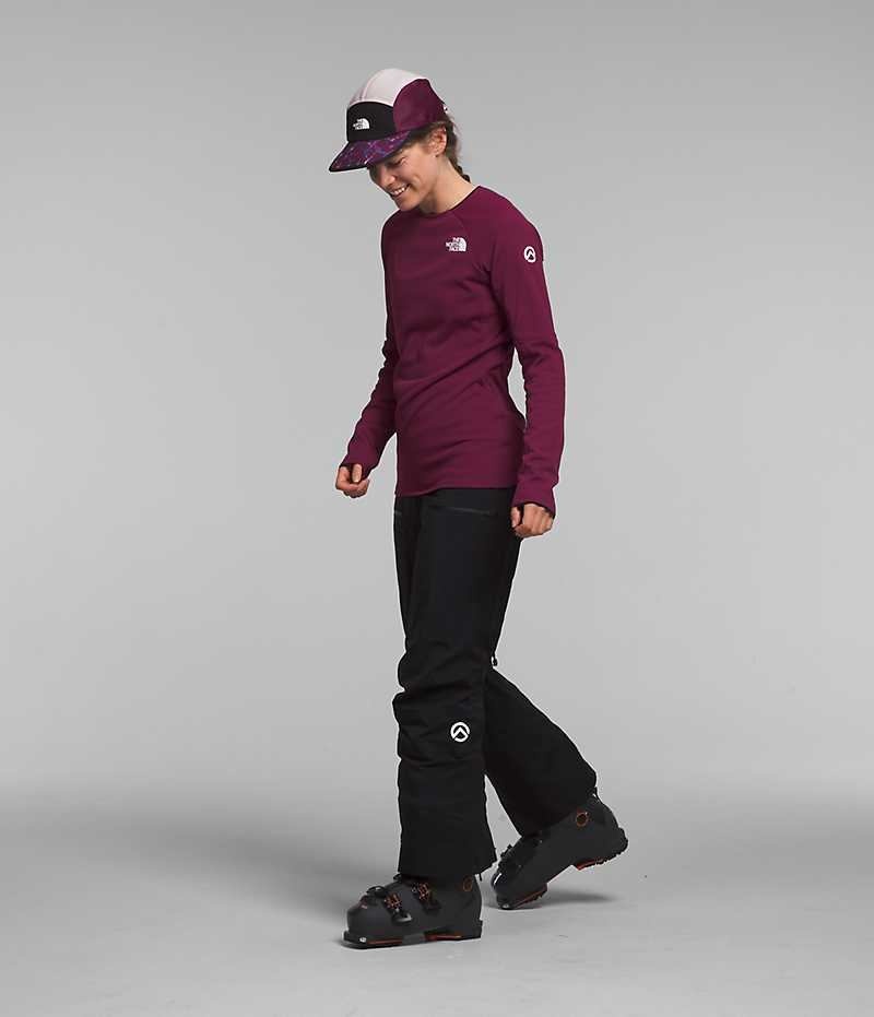 Burgundy Women's The North Face Summit Series FUTUREFLEECE™ Crew Pullover | IRELAND WSXO