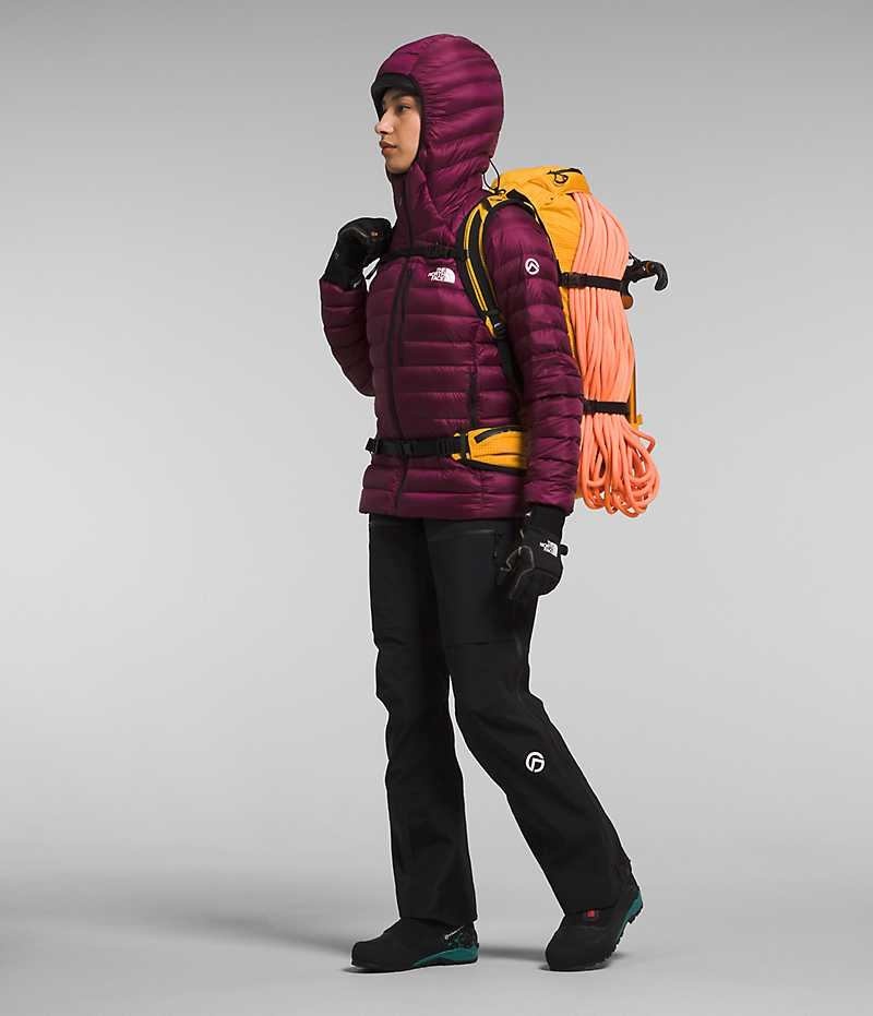 Burgundy Women's The North Face Summit Series Breithorn Hoodie Puffer Jacket | DUBLIN CRVL