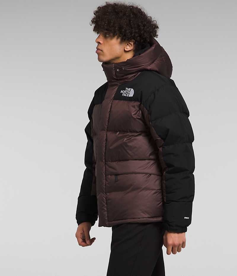 Burgundy / Black Men's The North Face HMLYN Down Coat | DUBLIN XHFJ