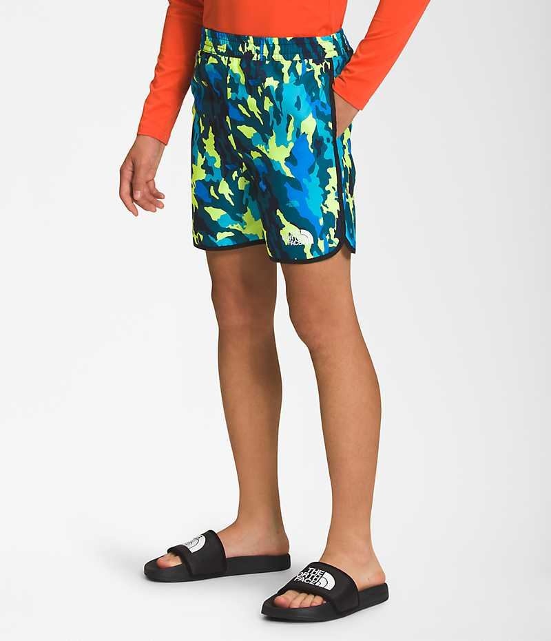 Camo Boys' The North Face Amphibious Class V Shorts | DUBLIN KOCP