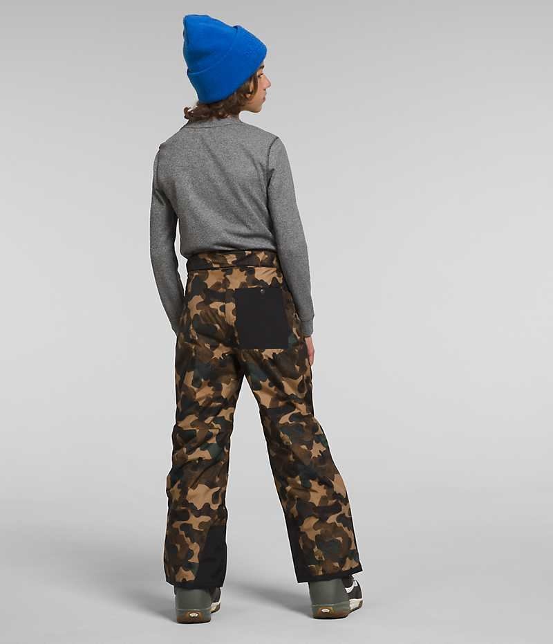 Camo Boys' The North Face Freedom Insulated Pants | DUBLIN CFNT