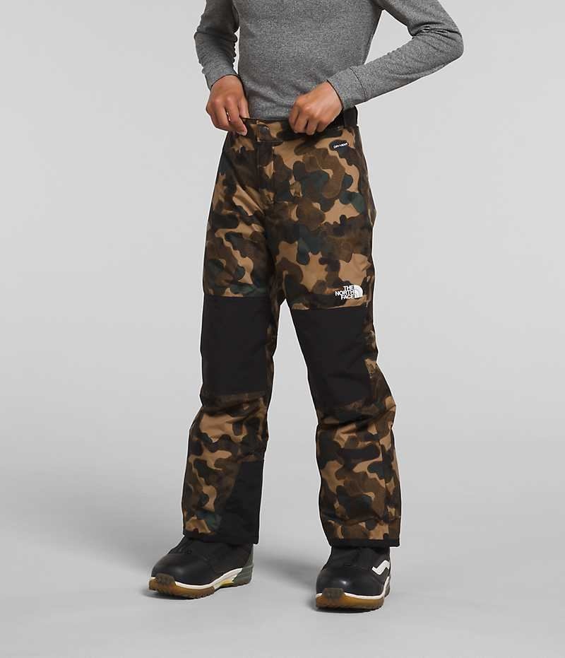 Camo Boys\' The North Face Freedom Insulated Pants | DUBLIN CFNT