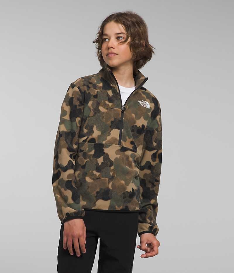 Camo Boys\' The North Face Glacier ¼-Zip Pullover | DUBLIN SIGA