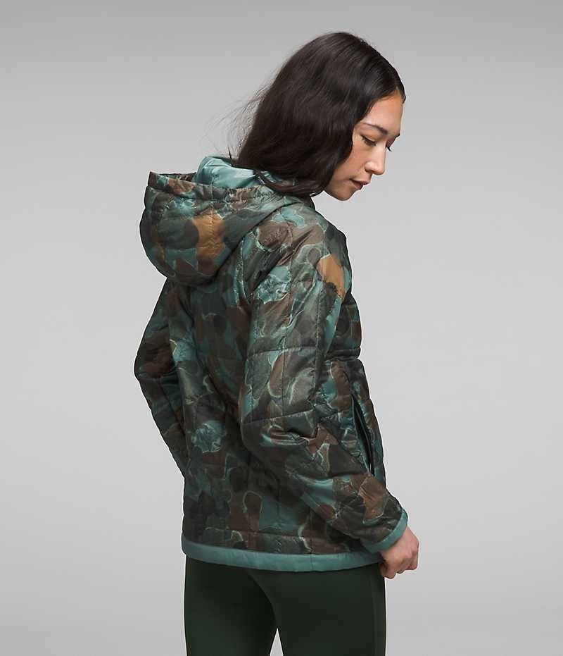 Camo Women's The North Face Circaloft ¼-Zip Pullover Puffer Jacket | DUBLIN ORYF