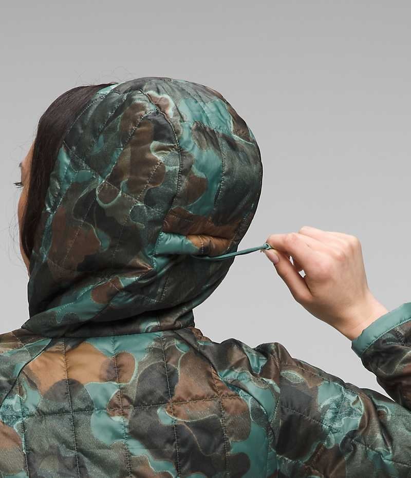 Camo Women's The North Face Circaloft ¼-Zip Pullover Puffer Jacket | DUBLIN ORYF