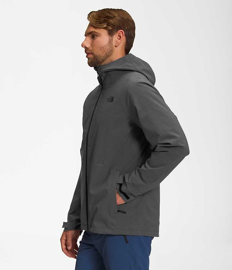 Dark Grey Men's The North Face ThermoBall™ Eco Triclimate® Insulated Jacket | DUBLIN LQDT