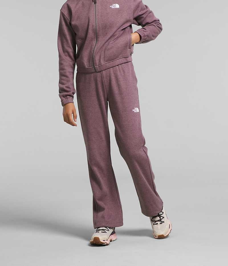 Fuchsia Girls'' The North Face Cozy Dream Fleece Wide Leg Fleece Pants | IRELAND KBXU