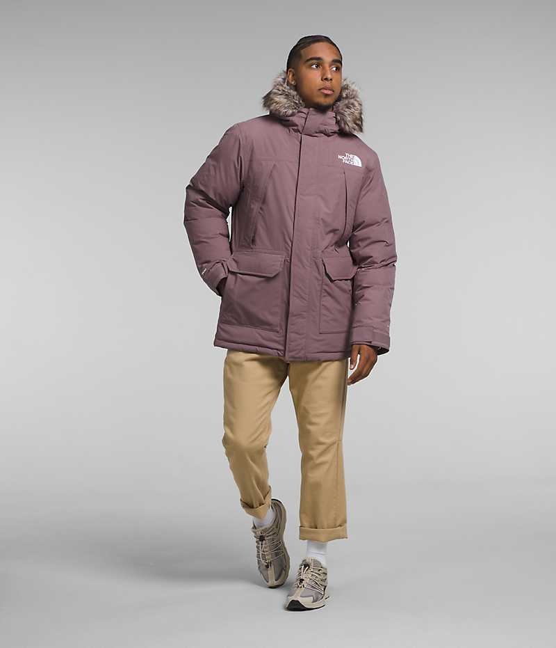 Fuchsia Men's The North Face McMurdo Coat | DUBLIN EJLS