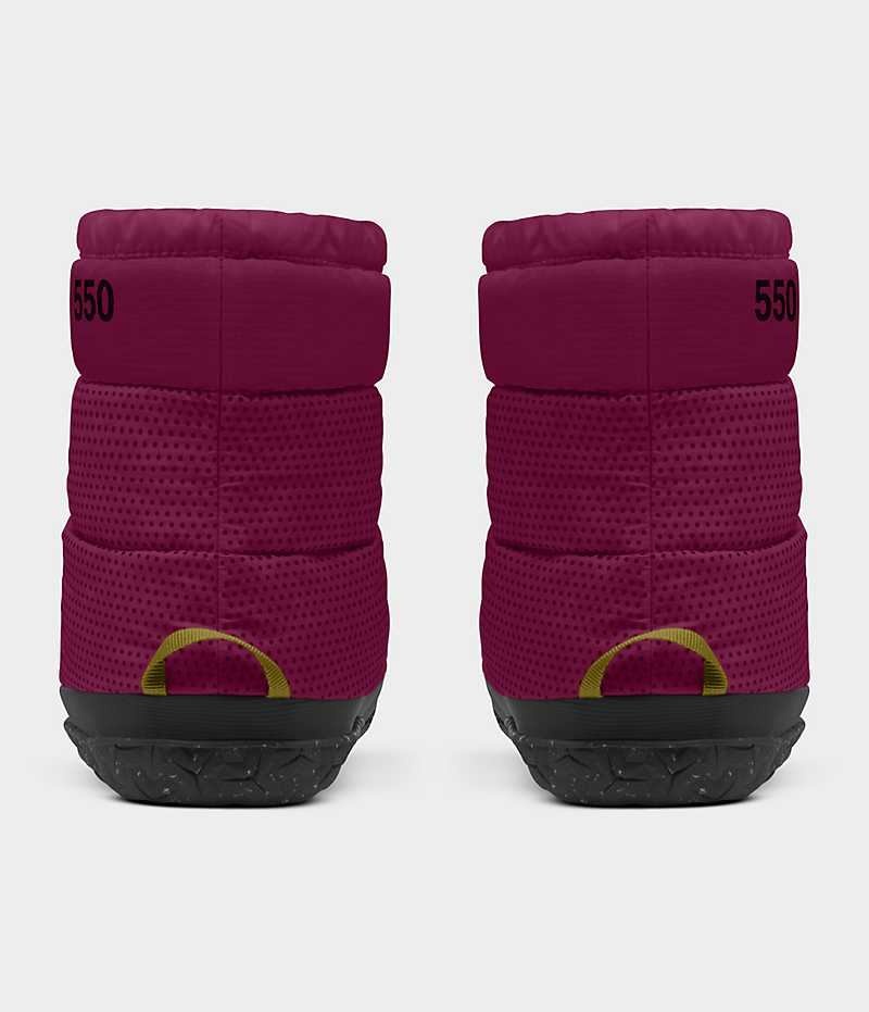 Fuchsia Women's The North Face Nuptse Après Winter Boots | IRELAND GSLX