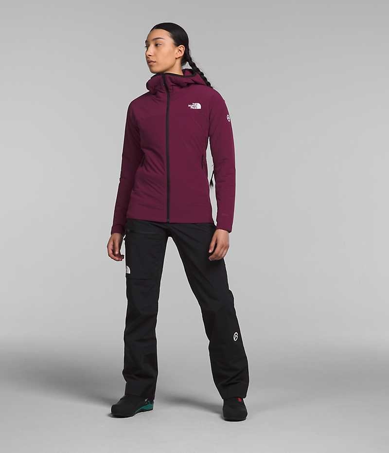 Fuchsia Women's The North Face Summit Series Casaval Hoodie Hybrid Jacket | IRELAND BULQ