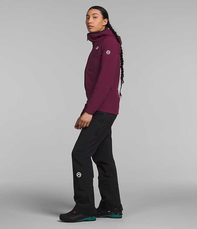 Fuchsia Women's The North Face Summit Series Casaval Hoodie Hybrid Jacket | IRELAND BULQ