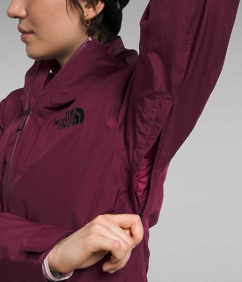 Fuchsia Women's The North Face ThermoBall™ Eco Snow Triclimate® Insulated Jacket | IRELAND BCYN