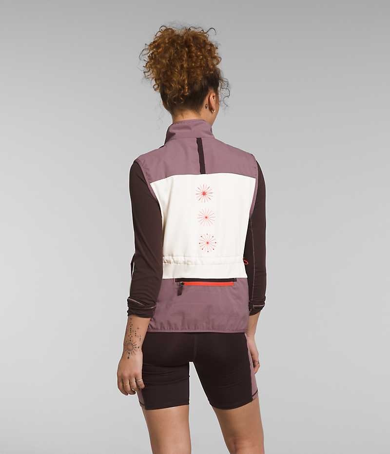 Fuchsia Women's The North Face Trailwear Winter Warm Flash Vest | IRELAND FTWA