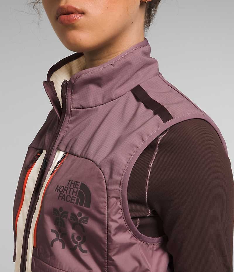 Fuchsia Women's The North Face Trailwear Winter Warm Flash Vest | IRELAND FTWA