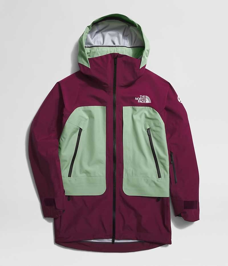 Fuchsia / Mint Women's The North Face Summit Series Verbier GTX Insulated Jacket | DUBLIN AQPG