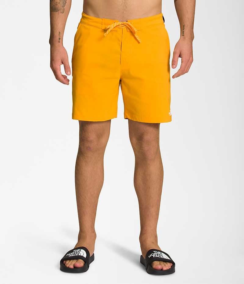 Gold Men\'s The North Face Class V Ripstop Boardshorts Shorts | DUBLIN SBYL