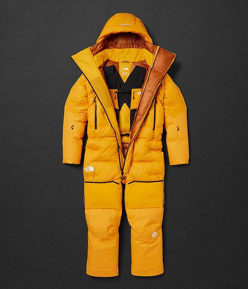 Gold Men's The North Face Himalayan Suit Insulated Jacket | DUBLIN SJVH