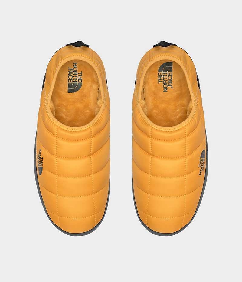 Gold Men's The North Face ThermoBall™ Traction V Mules | DUBLIN WOVL