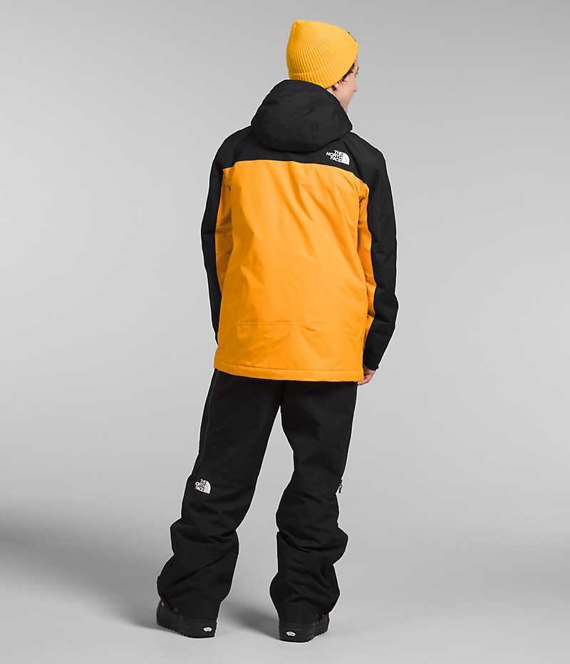 Gold / Black Men's The North Face Freedom Insulated Jacket | IRELAND IPTA