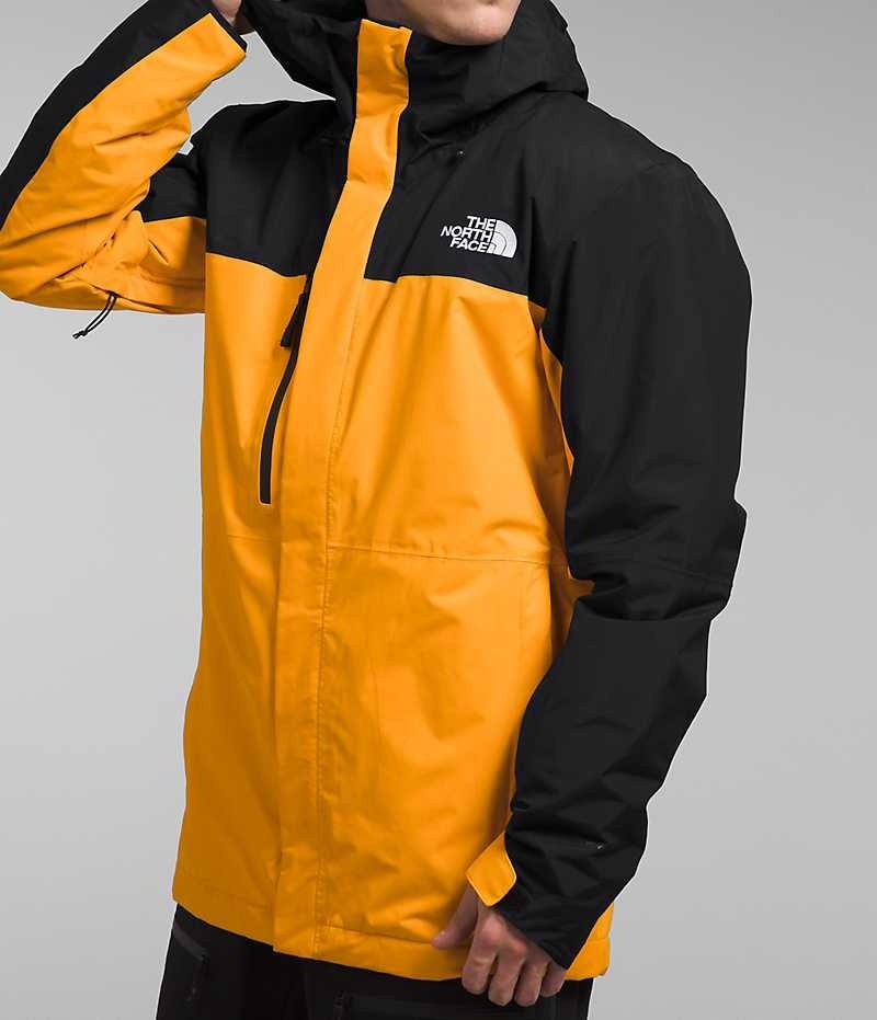 Gold / Black Men's The North Face Freedom Insulated Jacket | IRELAND IPTA