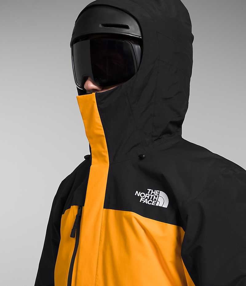 Gold / Black Men's The North Face Freedom Insulated Jacket | IRELAND IPTA