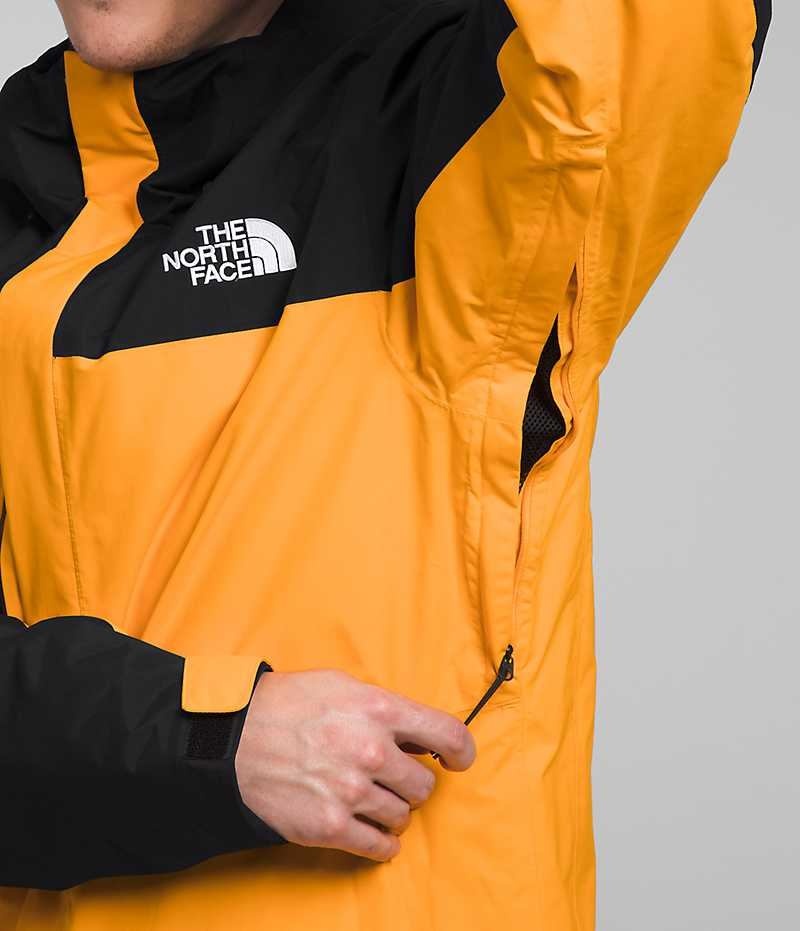 Gold / Black Men's The North Face Freedom Insulated Jacket | IRELAND IPTA