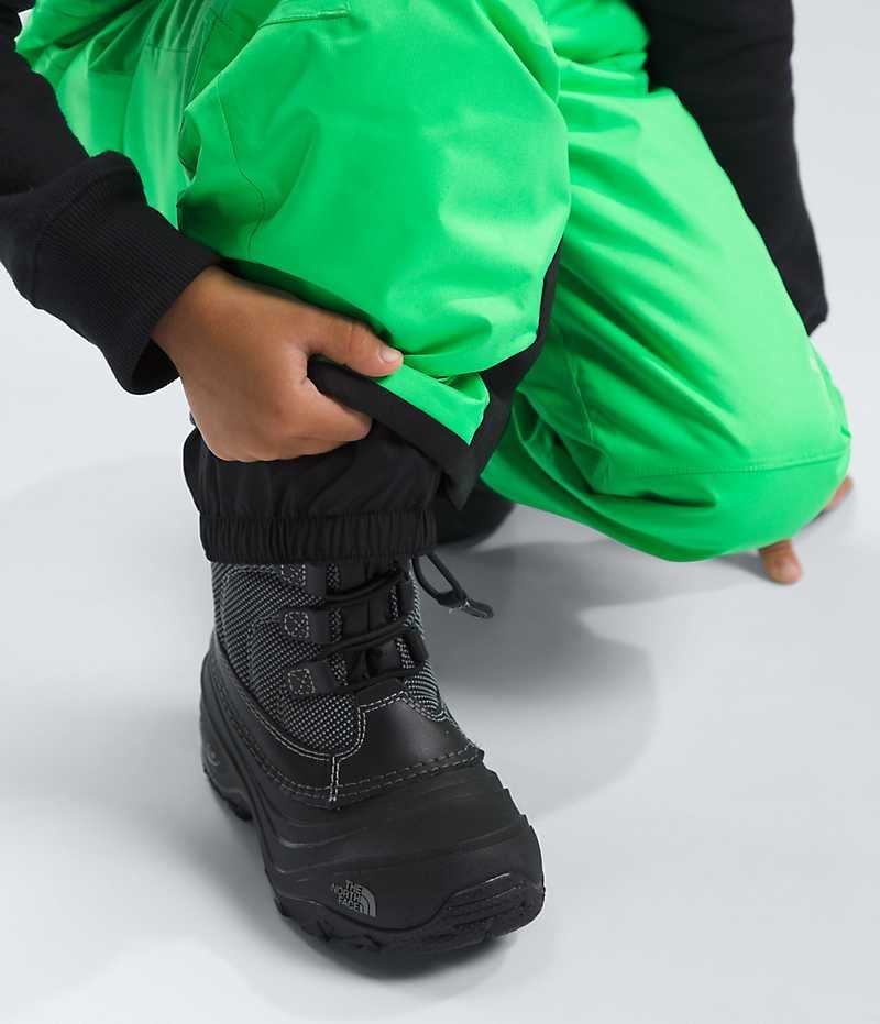 Green Boys' The North Face Freedom Insulated Bib Pants | IRELAND NUZI