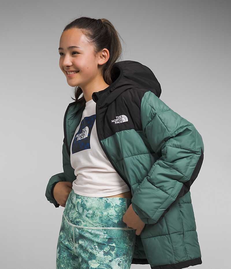 Green Girls'' The North Face Lhotse Puffer Jacket | IRELAND XJTM