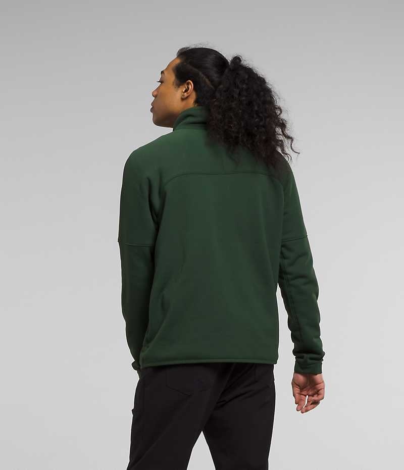 Green Men's The North Face Canyonlands High Altitude ½-Zip Pullover | DUBLIN BXUE