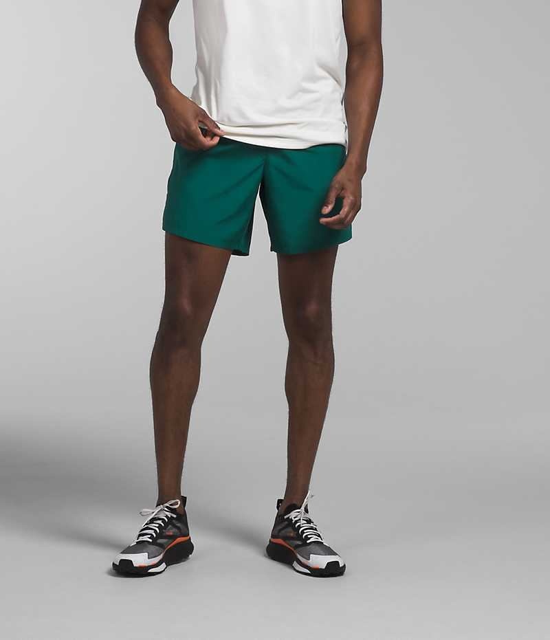 Green Men\'s The North Face Limitless Run Shorts | DUBLIN VUWR