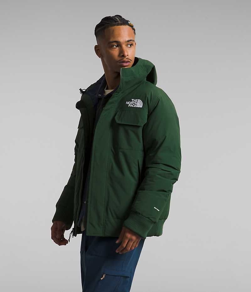 Green Men's The North Face McMurdo Bomber Jacket | IRELAND ZAER