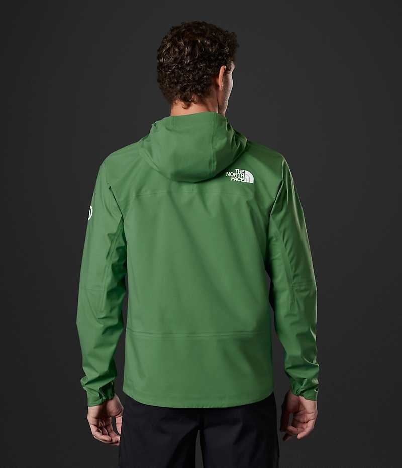 Green Men's The North Face Summit Series Superior FUTURELIGHT™ Rain Jacket | DUBLIN KYOG