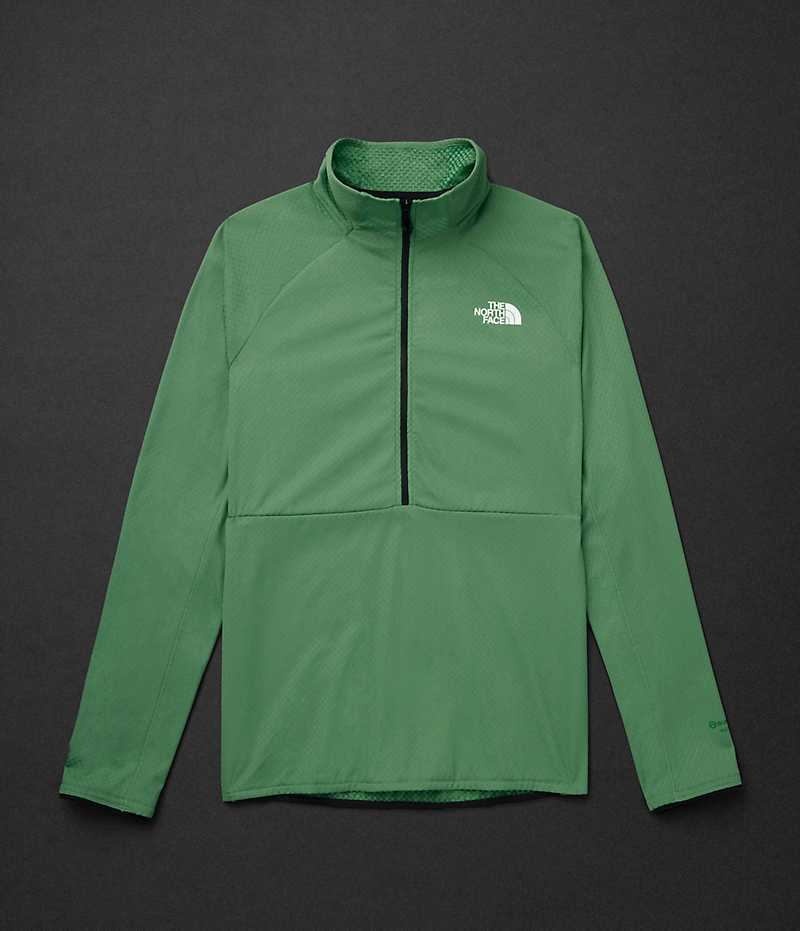 Green Men's The North Face Summit Series FUTUREFLEECE™ LT ½-Zip Pullover | IRELAND VLSJ