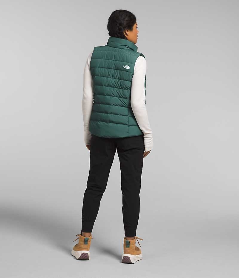 Green Women's The North Face Aconcagua 3 Vest | DUBLIN WHYC