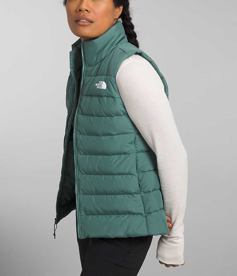 Green Women's The North Face Aconcagua 3 Vest | DUBLIN WHYC