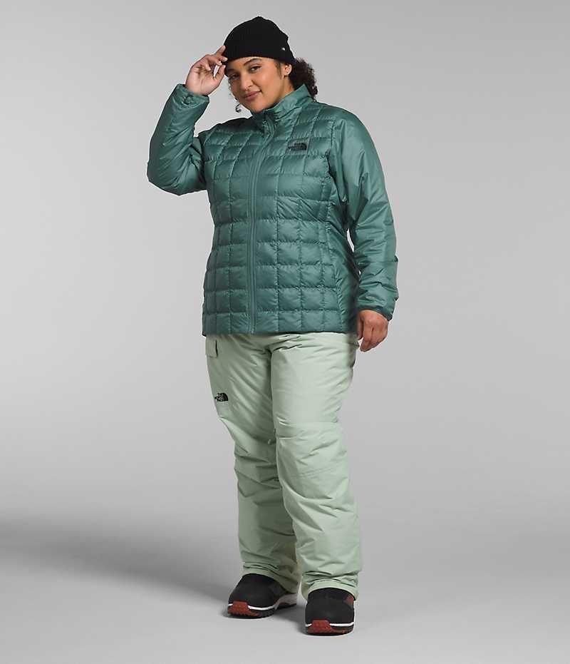 Green Women's The North Face Plus ThermoBall™ Eco Snow Triclimate® Insulated Jacket | DUBLIN SXDT