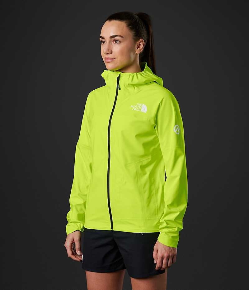 Green Women's The North Face Summit Series Superior FUTURELIGHT™ Rain Jacket | DUBLIN DZWC