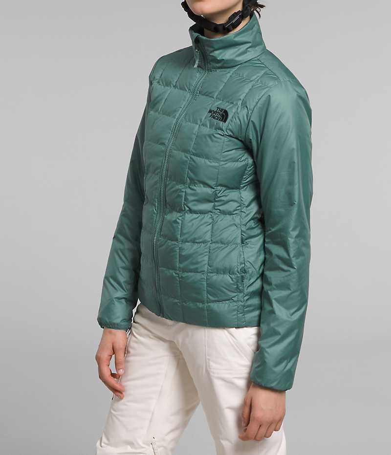 Green Women's The North Face ThermoBall™ Eco Snow Triclimate® Insulated Jacket | IRELAND MRIJ