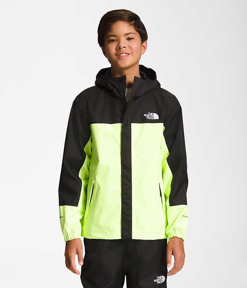 Green / Black Boys\' The North Face Antora Rain Jacket | DUBLIN RKYI