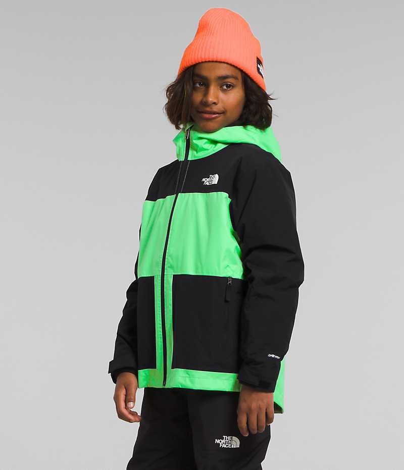 Green / Black Boys' The North Face Freedom Triclimate® Insulated Jacket | DUBLIN JNMR