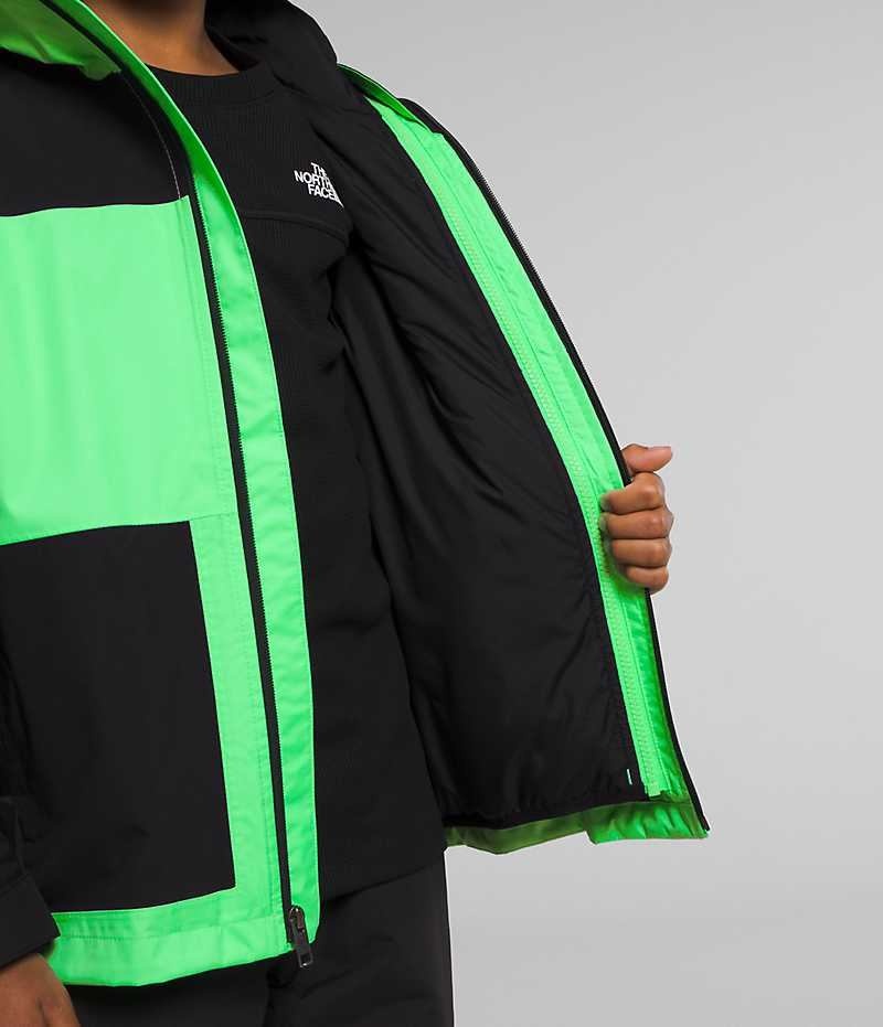 Green / Black Boys' The North Face Freedom Triclimate® Insulated Jacket | DUBLIN JNMR