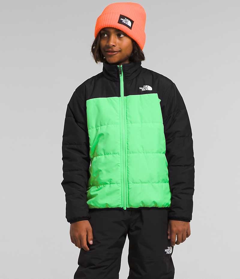 Green / Black Boys' The North Face Freedom Triclimate® Insulated Jacket | DUBLIN JNMR